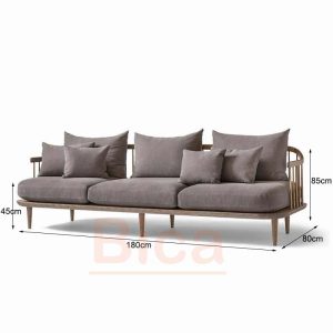 Kích thước sofa cafe gỗ fly đôi