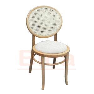 Ghế thonet tựa mây tròn