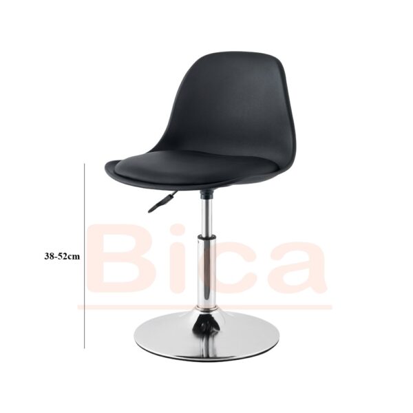 Ghế eames nhưa chân sắt cố định