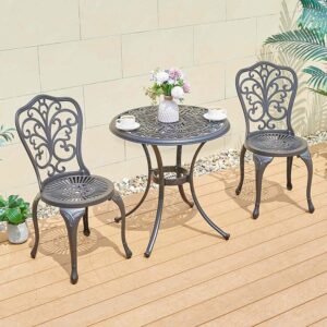 Bộ bàn ghế nhôm đúc sơn tĩnh điện BV01