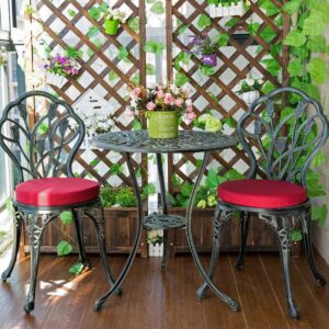 Bộ bàn ghế nhôm đúc sơn tĩnh điện BV02