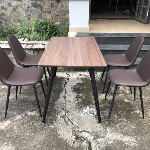 Bàn ăn chữ nhật mặt MDF B125