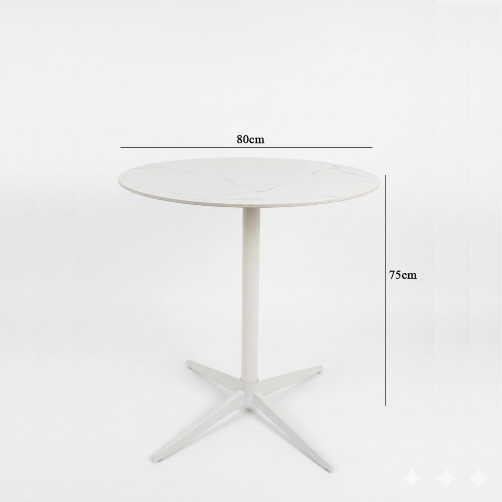 Bàn cafe mặt tròn B30H