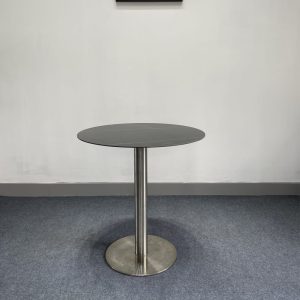 Bàn cafe chân inox mặt đá phiến B11H