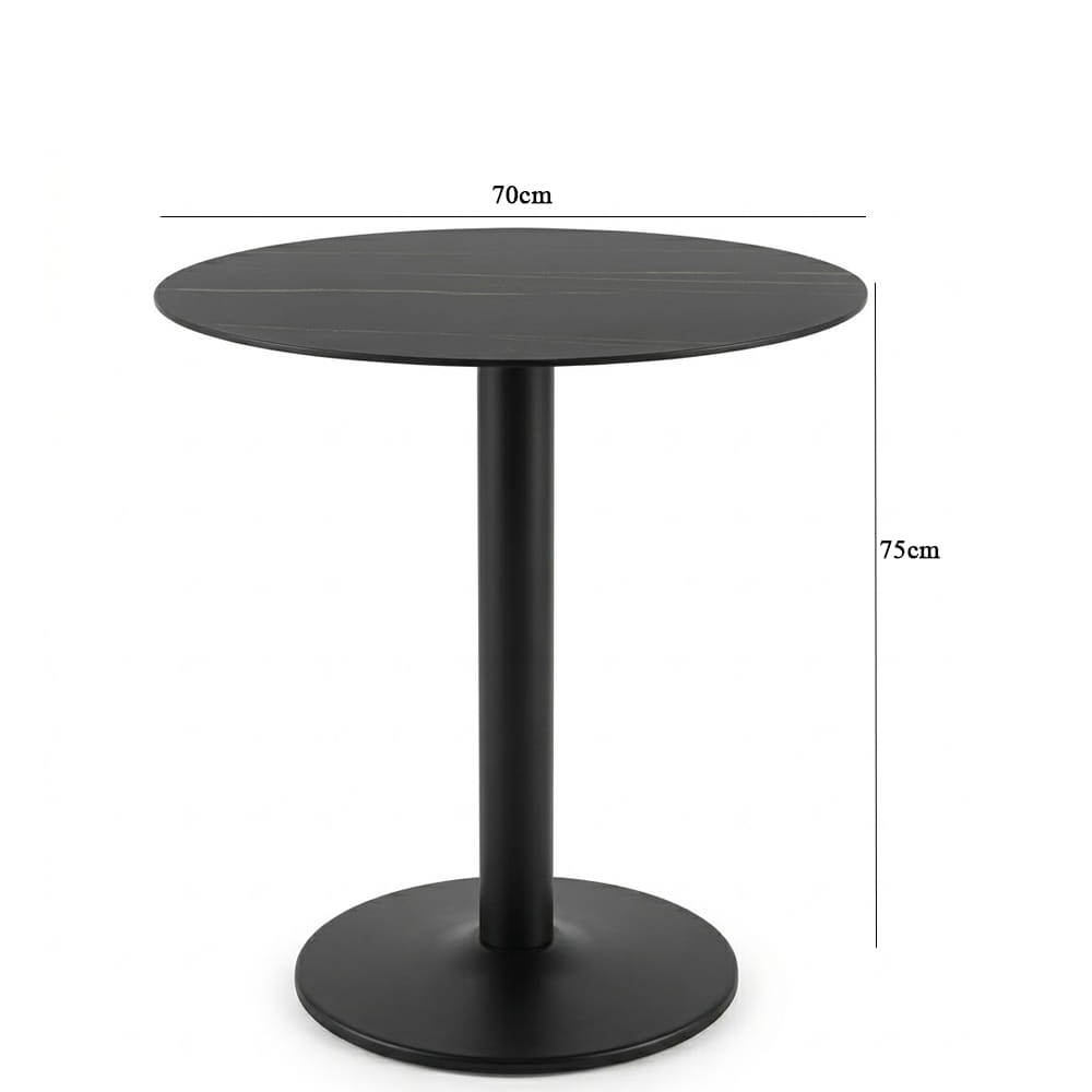 Bàn cafe mặt tròn B21H