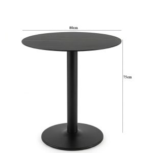 Bàn cafe mặt tròn B21H