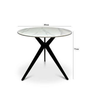 Bàn cafe mặt tròn B23H