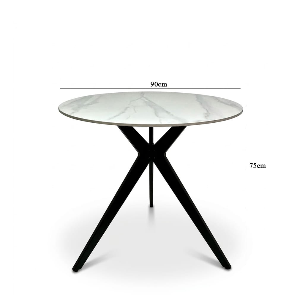 Bàn cafe mặt tròn B23H