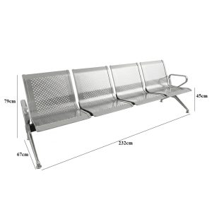 Ghế Băng Chờ Inox A04