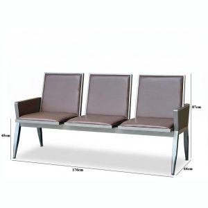 Ghế phòng chờ thép sơn tĩnh điện A7