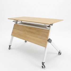 Bàn văn phòng đào tạo khung sắt mặt MDF V1