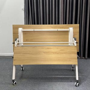 Bàn văn phòng đào tạo khung sắt mặt MDF V1