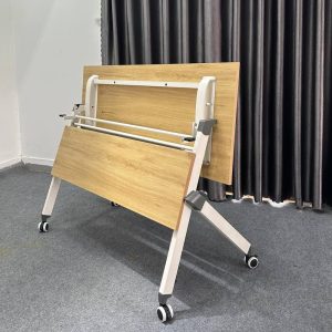 Bàn văn phòng đào tạo khung sắt mặt MDF V1