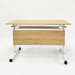 Bàn văn phòng đào tạo khung sắt mặt MDF V2