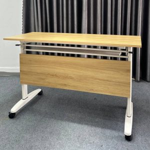 Bàn văn phòng đào tạo khung sắt mặt MDF V2