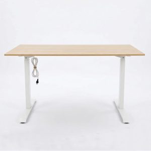 Bàn văn phòng đào tạo khung sắt mặt MDF V8