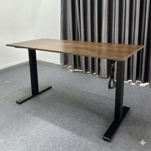 Bàn văn phòng đào tạo khung sắt mặt MDF V8